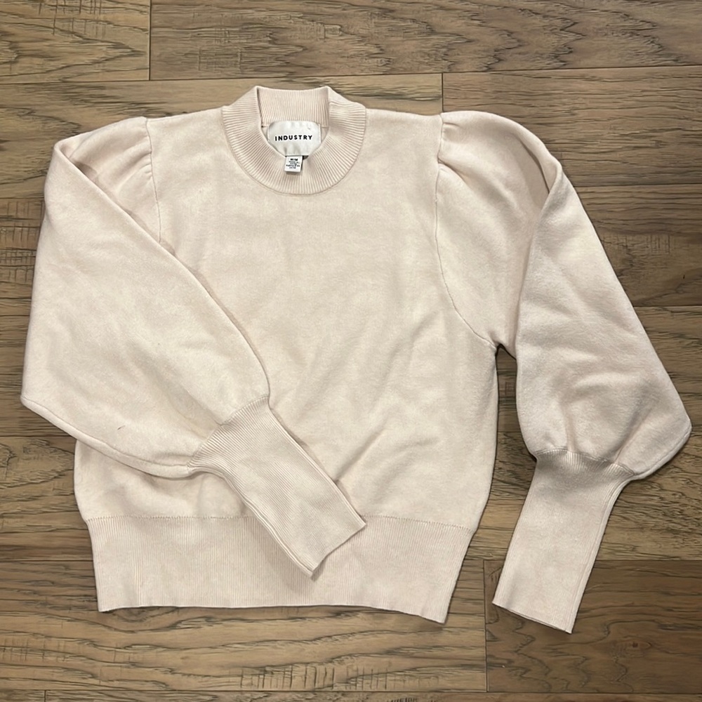 Industry Cream Sweater